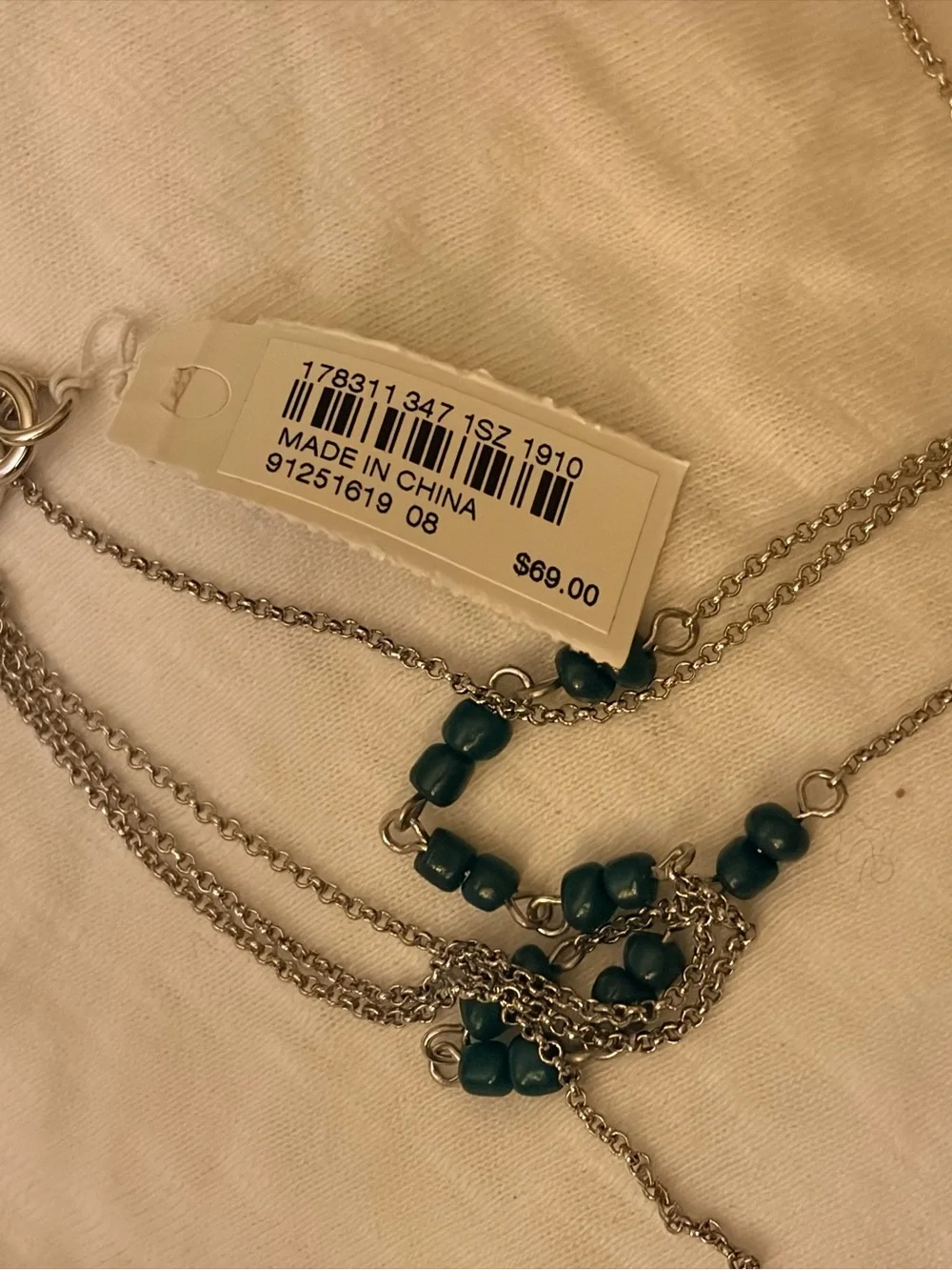 * New J Jill Coastal Living Convertible Necklace Wear 3 Ways $69 *